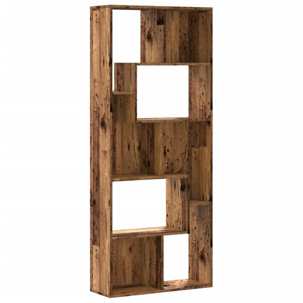 vidaXL Libreria Legno Antico 67x24x161 cm in Truciolato