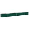 vidaXL Letto rialzato da giardino Verde 600 x 80 x 55 cm