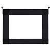 vidaXL Pedestallo per Lavatrice Nero 64 x 55 x 32,5 cm Acciaio