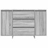 vidaXL Credenza Grigio Sonoma 120 x 41 x 75 cm Legno multistrato