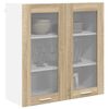 vidaXL Armadio pensile Rovere Sonoma 80 x 31 x 80 cm Legno multistrato