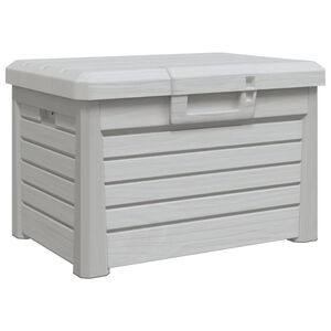 vidaXL Contenitore Cuscini Grigio 73x50,5x46,5 cm in Polipropilene