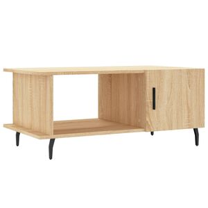 vidaXL Tavolino da Salotto Rovere Sonoma 90x50x40 cm Legno Multistrato