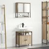 vidaXL Set di mobili per il bagno 2 pcs Marrone 60 x 30 x 60 cm
