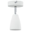 vidaXL Faretto da soffitto Bianco 8 x 8 x 14.5 cm Acciaio