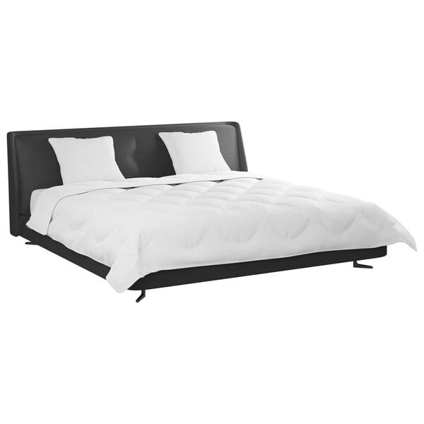 vidaXL Set di Piumoni 3 pcs Bianco Microfibra e Piuma d'Oca