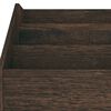 vidaXL Portariviste Bambini Rovere Fumo 71x30x78,5cm Legno Multistrato