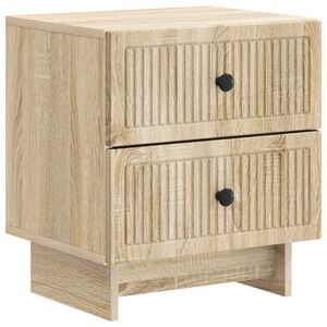 vidaXL Armadio da Notte con cassetto Rovere Sonoma 43 x 34,5 x 47,5 cm
