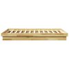 vidaXL Struttura Letto Senza Materasso 120x200 cm in Legno di Rovere
