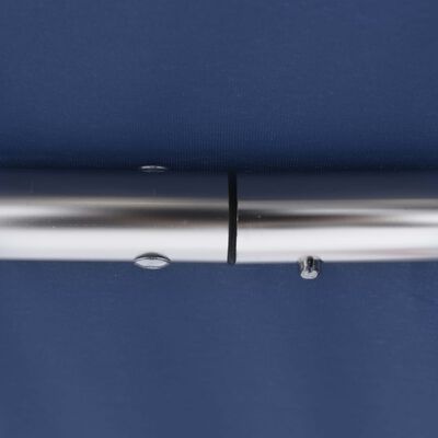 vidaXL Bimini di Prua con Tendalino a 3 Archi Blu 183x140x137 cm