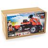 Smoby Trattore Cavalcabile per Bambini con Rimorchio Farmer XL Rosso
