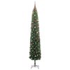vidaXL Albero di Natale artificiale con 300 LED Verde 300 cm
