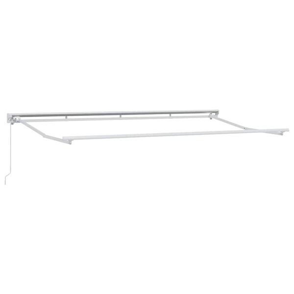 vidaXL Struttura della tenda Bianco 4 x 2 m