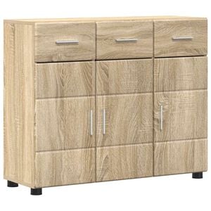 vidaXL Credenza FLORIN 88,5 x 30,5 x 73 cm Rovere Sonoma