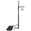 vidaXL Supporto per Pallacanestro Trasparente 256-361 cm Policarbonato