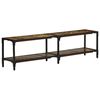 vidaXL Mobile Porta TV 150x30x41 cm in Legno Massello di Recupero