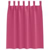 vidaXL Tende Blackout con Anelli 2 pcs Rosa Vivo 140 x 140 cm