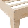 vidaXL Letto Libreria senza Materasso 120x200cm Legno Massello di Pino