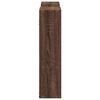 vidaXL Mensola a Muro Rovere Marrone 99x15x60 cm in Truciolato