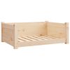 vidaXL Cuccia per Cani 75,5x55,5x28 cm in Legno Massello di Pino