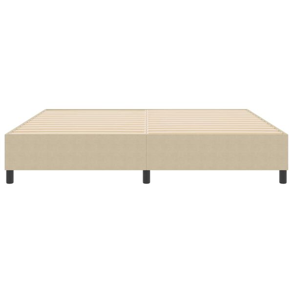 vidaXL Struttura letto piattaforma Grigio Verde 200 x 200 cm Tessuto