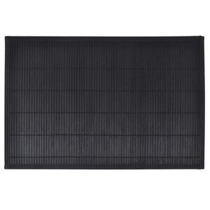 vidaXL Tovagliette in Bamb&ugrave; 6 pz 30 x 45 cm Nere