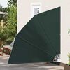 vidaXL Schermo di Privacy per Balcone Verde scuro 210 x 210 cm Tessuto