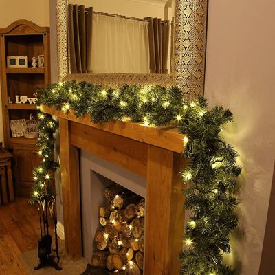 Ambiance Ghirlanda di Natale con 30 LED 270 cm