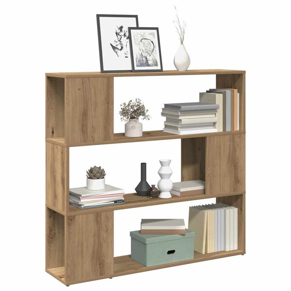 vidaXL Libreria/Divisorio in Rovere Artigianale 100x24x94 cm