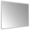 vidaXL Specchio da Bagno con Luci LED 50x70 cm