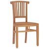 vidaXL Set da Pranzo per Giardino 3 pz in Legno Massello di Teak