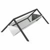 vidaXL Abbeveratoio per bestiame Argento 111 x 76 x 38 cm 10 kg
