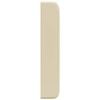 vidaXL Orecchia della Testata Crema 80 x 16 x 4 cm PVC