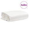 vidaXL Telone Bianco 4x8 m 650 g/m&sup2;