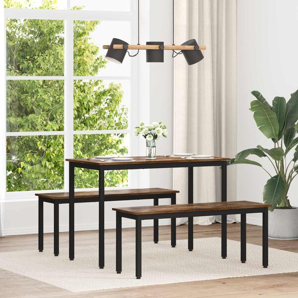 vidaXL Tavoli da pranzo METALLO