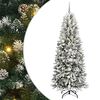 vidaXL Albero di Natale artificiale Bianco 210 cm