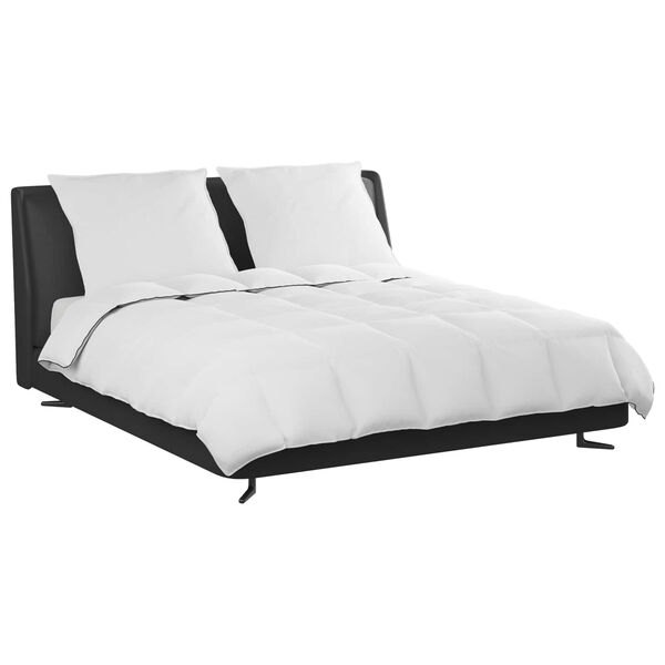 vidaXL Duvet Invernale con cuscino 3 pcs Bianco Piuma d'anatra