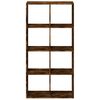 vidaXL Libreria Divisorio Rovere Fumo 69,5x29x137,5cm in Truciolato