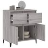 vidaXL Credenza Grigio Sonoma 60x35x70 cm in Legno Multistrato