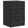 vidaXL Armadio da Notte Nero 43 x 41 x 63,5 cm Legno ingegnerizzato