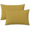 vidaXL Cuscino con cuscino HEERLEN 2 pz Verde chiaro Tessuto