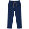 vidaXL Pantaloni per Bambini con Coulisse Blu Marino 92