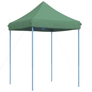 vidaXL Tenda Party 200 x 200 x 306 cm Verde Tessuto Oxford