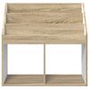 vidaXL Libreria per Bambini Rovere Sonoma 72,5 x 29,5 x 69 cm