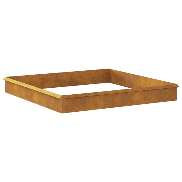 vidaXL Recinzioni per lumache 12 pcs Ruggine