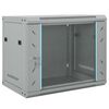 vidaXL Armadietto di rete Grigio 60 x 45 x 50 cm Acciaio