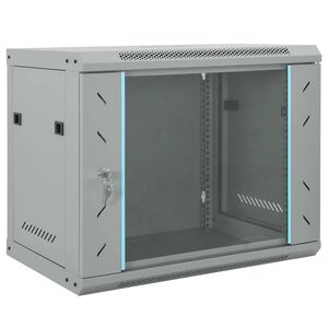 vidaXL Armadietto di rete Grigio 60 x 45 x 50 cm Acciaio