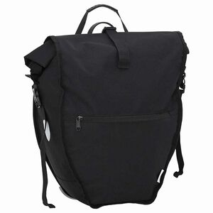vidaXL Borsa per biciclette Nero 32,5 x 17 x 57 cm Poliestere