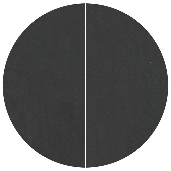 vidaXL Telo per Fondo Piscina Nero &Oslash; 244 cm Tessuto Non Tessuto