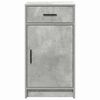 vidaXL Credenza Grigio cemento 40 x 40.5 x 75 cm Legno multistrato